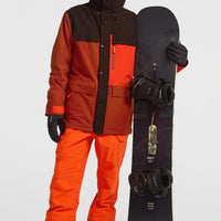 FWC'Peak Pro Snow Jacket | Bonfire Colour Block