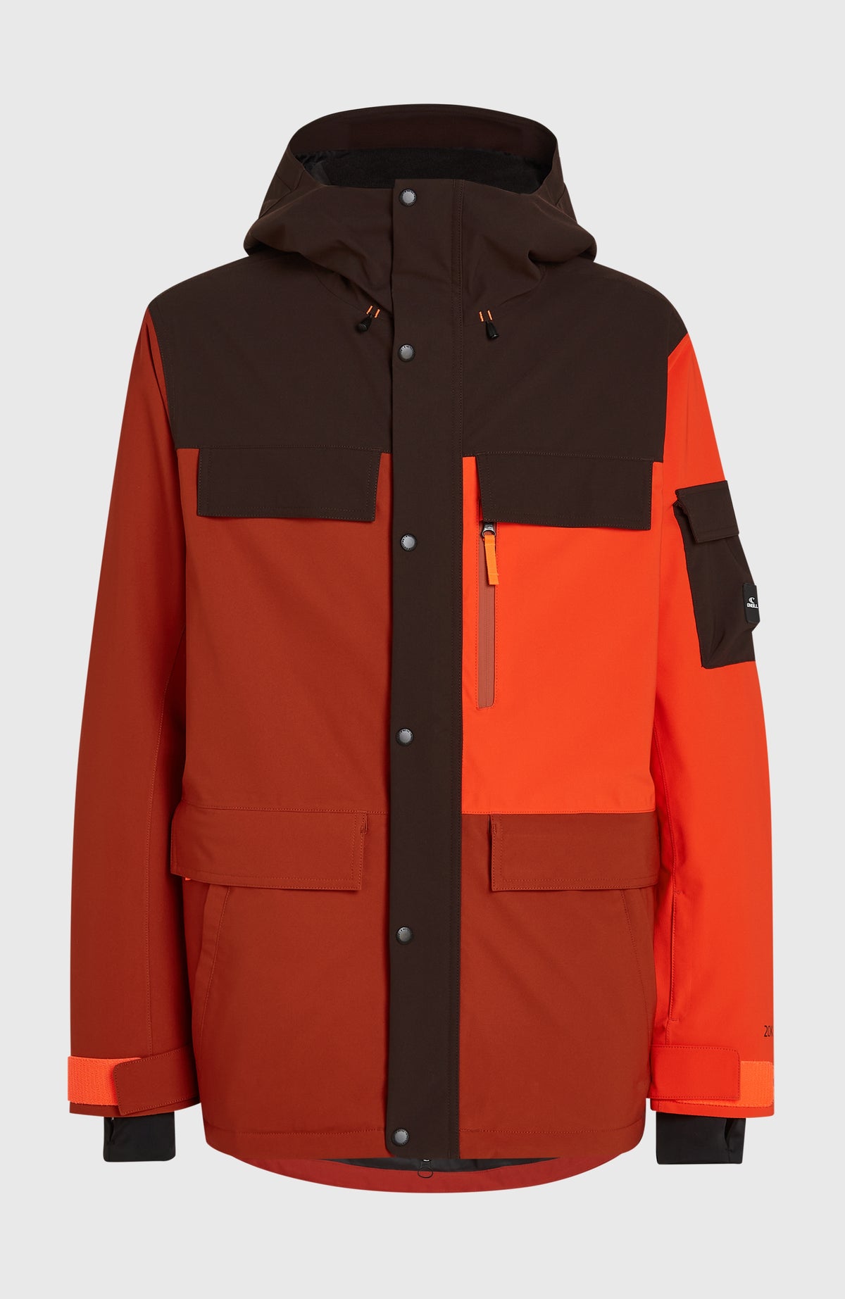 FWC'Peak Pro Snow Jacket | Bonfire Colour Block