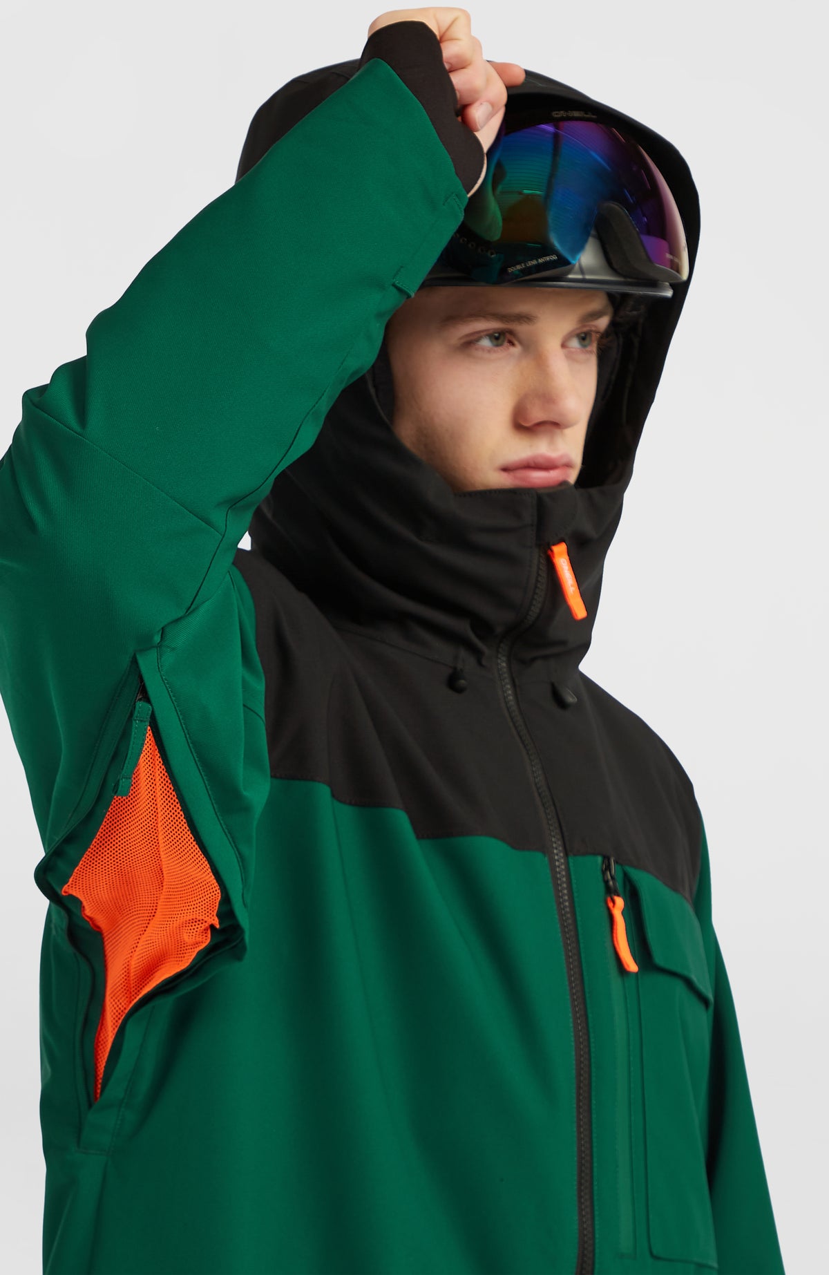 FWC'Peak Snow Jacket | Emerald Envy Colour Block