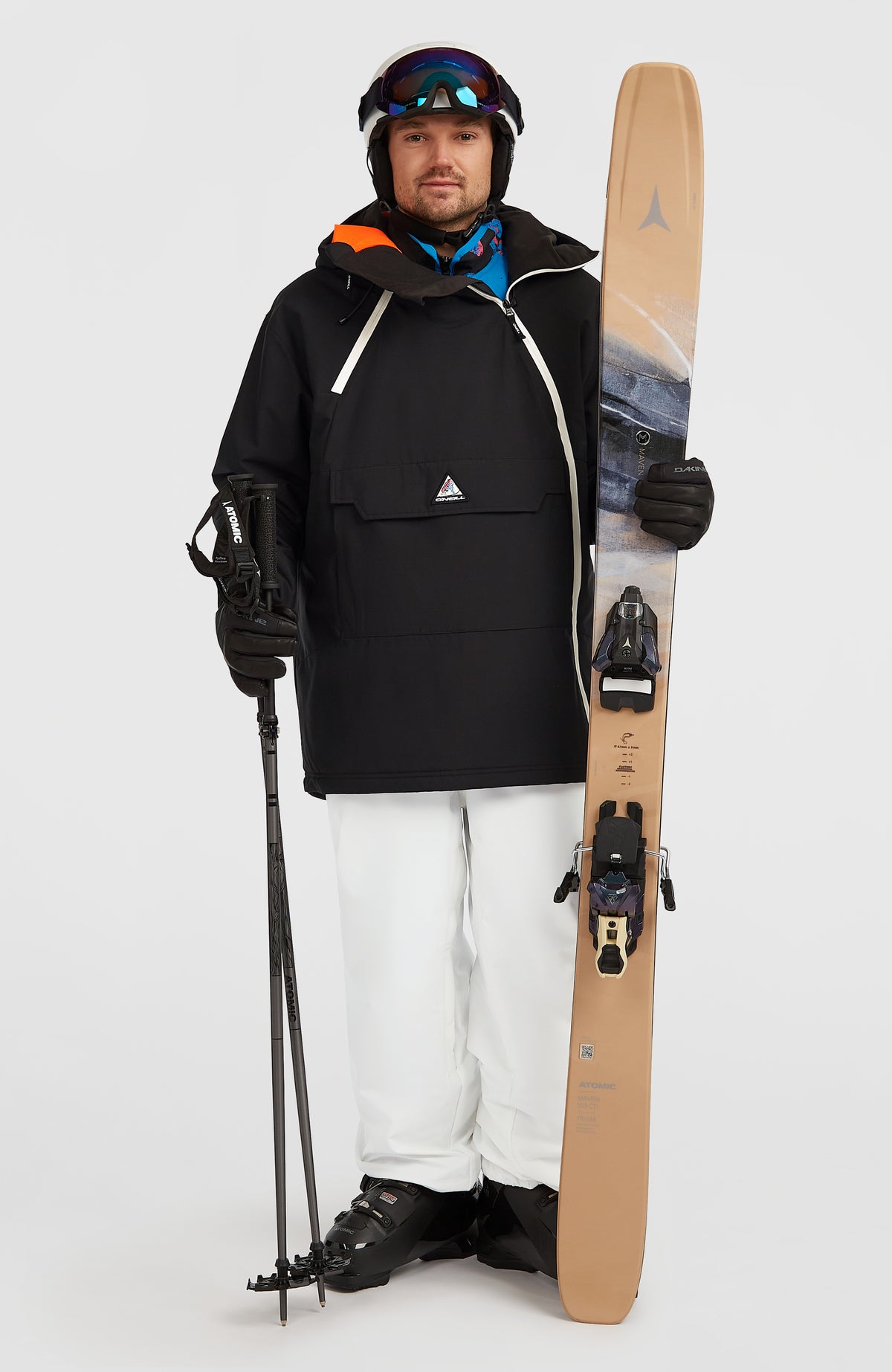 FWC'Play Asymmetric Snow Jacket | Black Out