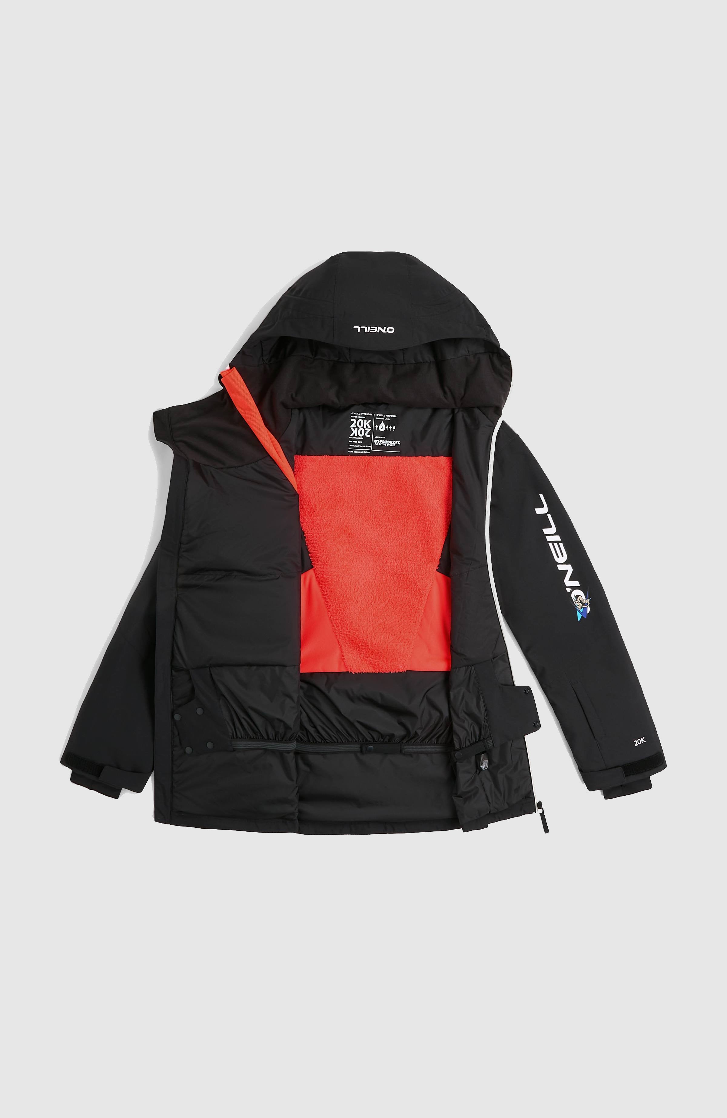 FWC'Play Asymmetric Snow Jacket | Black Out – O'Neill