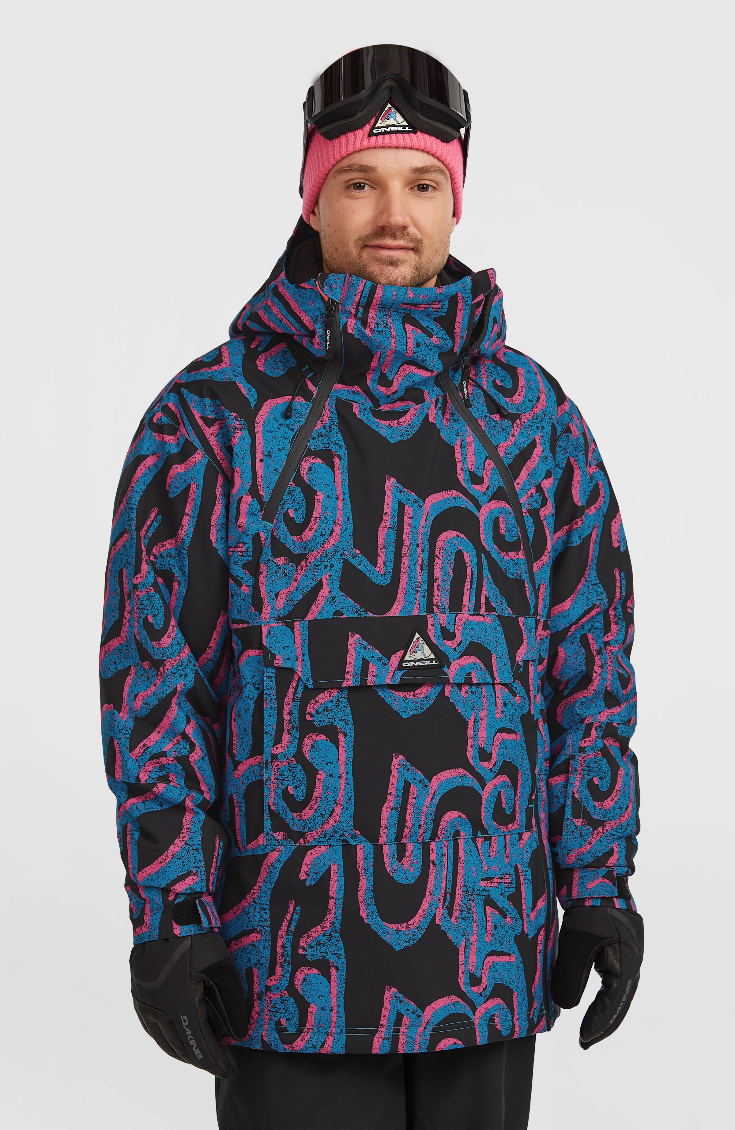 FWC'Play Asymmetric Snow Jacket | Pink Legacy – O'Neill