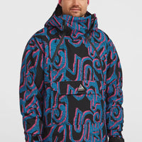 FWC'Play Asymmetric Snow Jacket | Pink Legacy