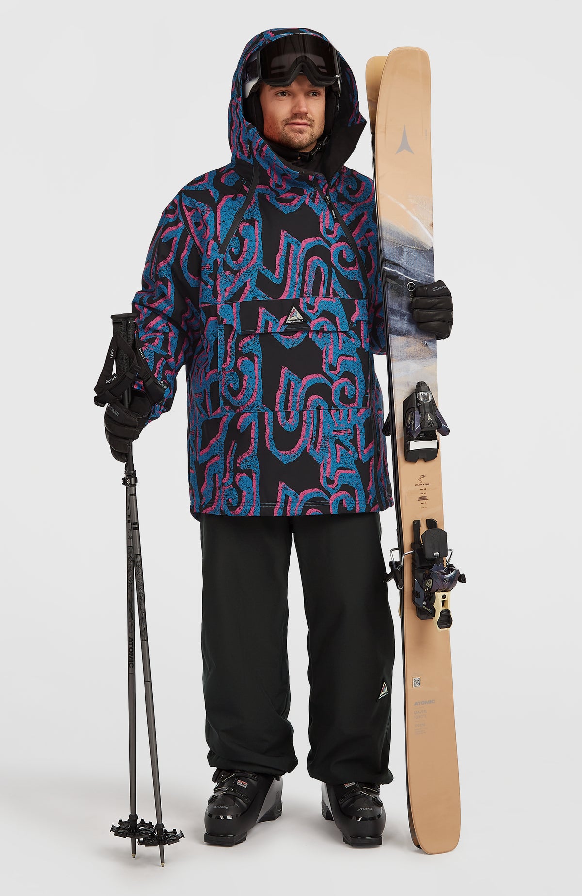 FWC'Play Asymmetric Snow Jacket | Pink Legacy