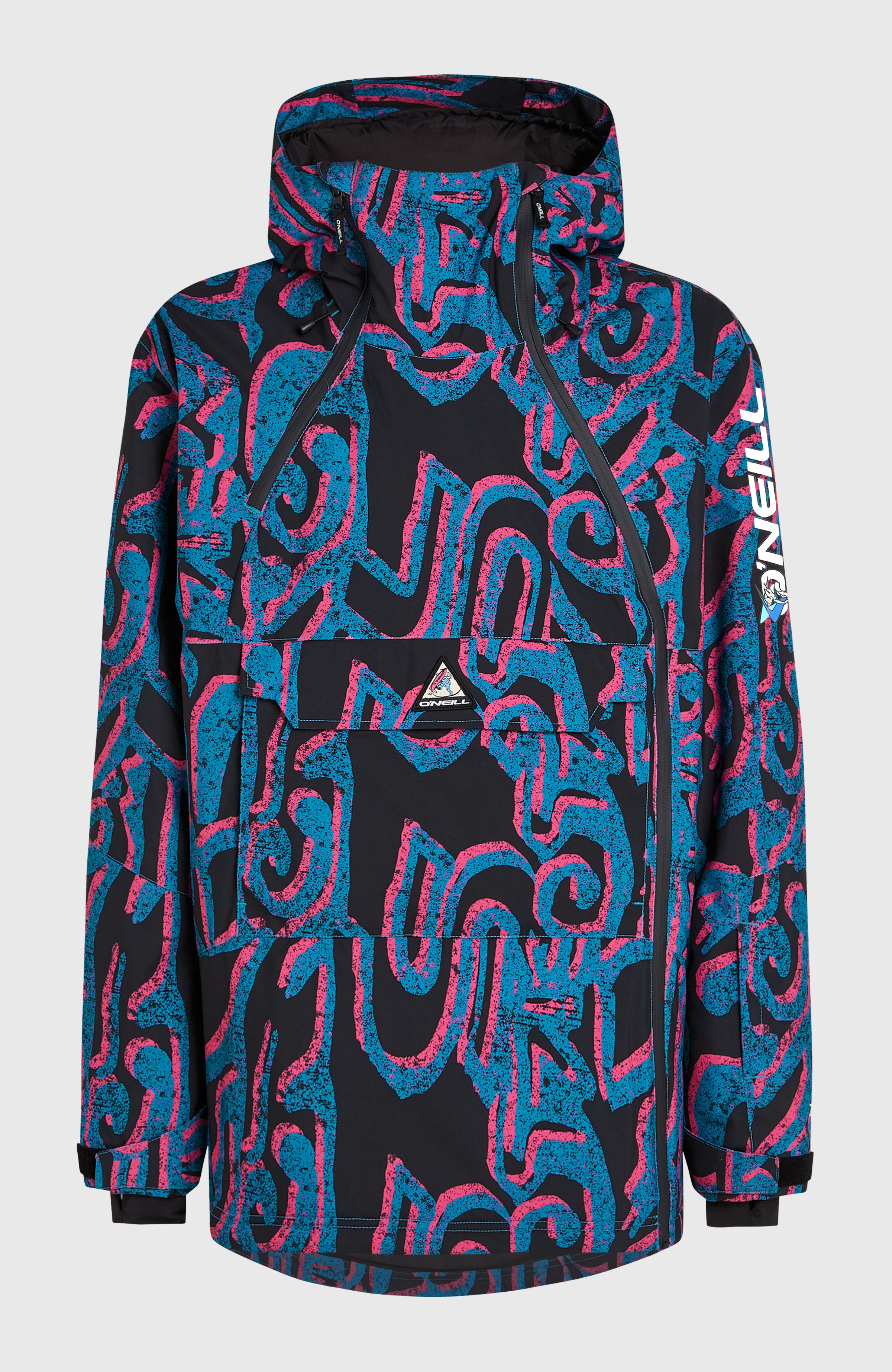 FWC'Play Asymmetric Snow Jacket | Pink Legacy – O'Neill