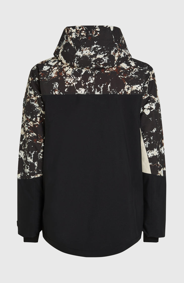 FWC'Cruz Triple Snow Jacket | Black/Beige Quarry