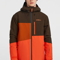 FWC'Cruz Triple Snow Jacket | Coffee Bean Colour Block