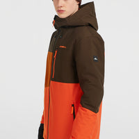 FWC'Cruz Triple Snow Jacket | Coffee Bean Colour Block