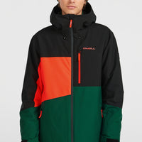 FWC'Cruz Triple Snow Jacket | Black Out Colour Block