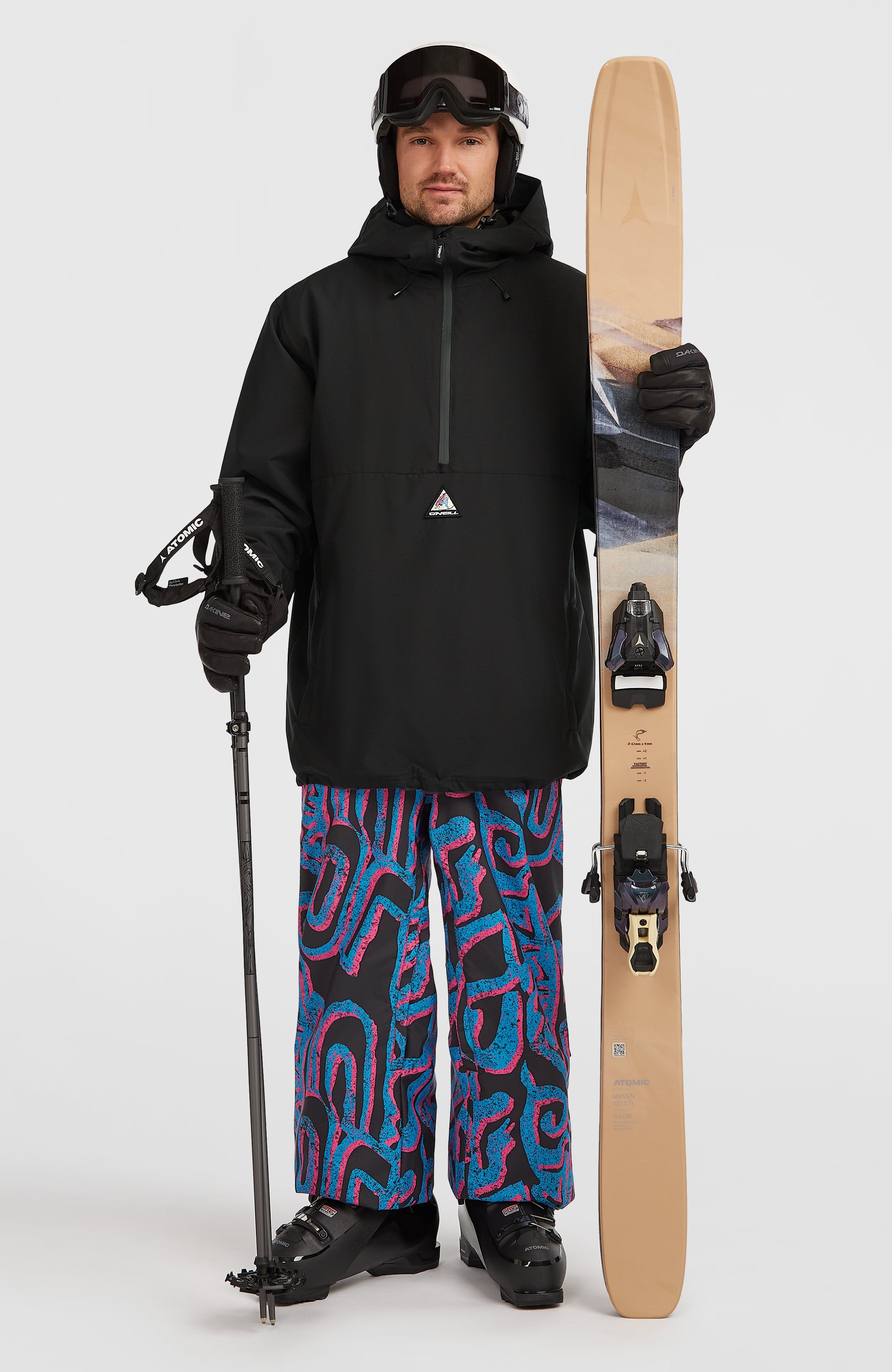 FWC'Play Park Anorak Snow Jacket | Black Out – O'Neill