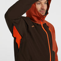 FWC'Cruz Block Snow Jacket | Coffee Bean Colour Block