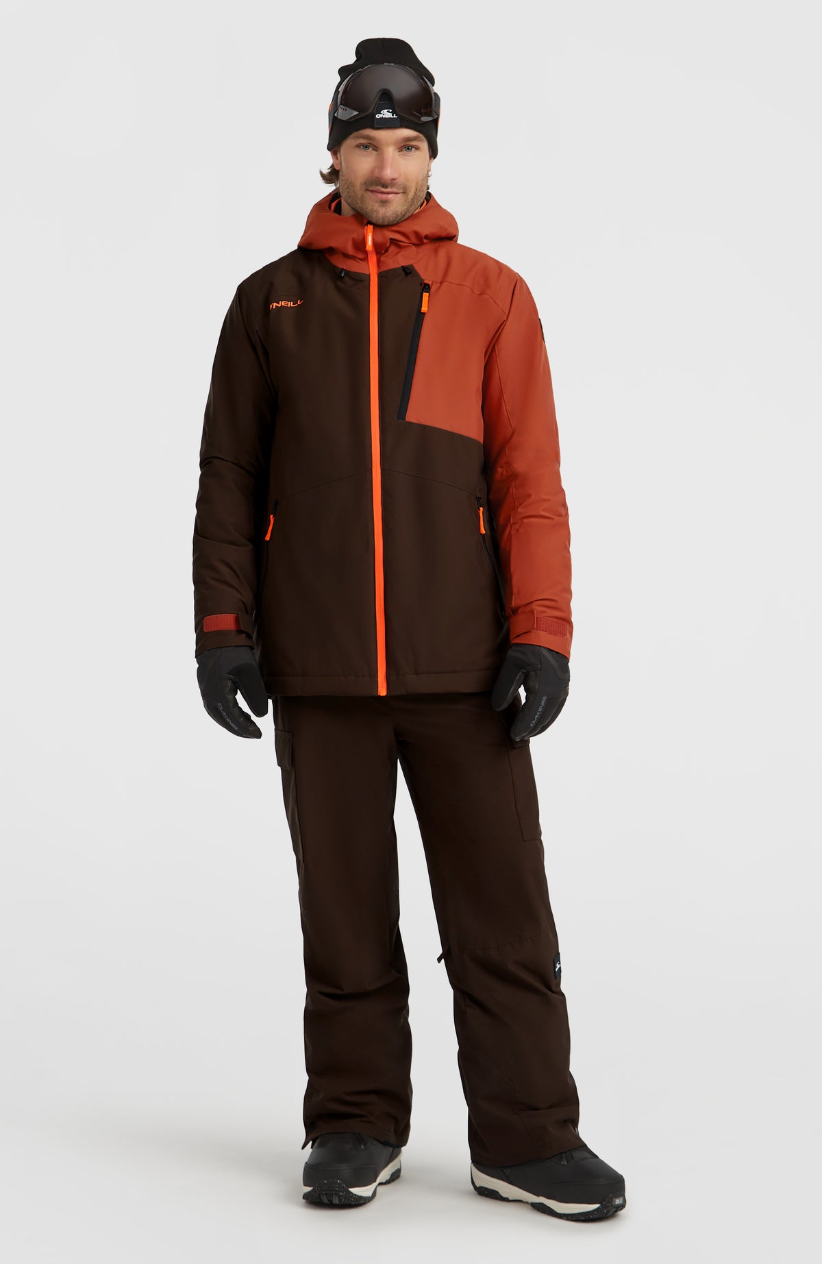 FWC'Cruz Block Snow Jacket | Coffee Bean Colour Block