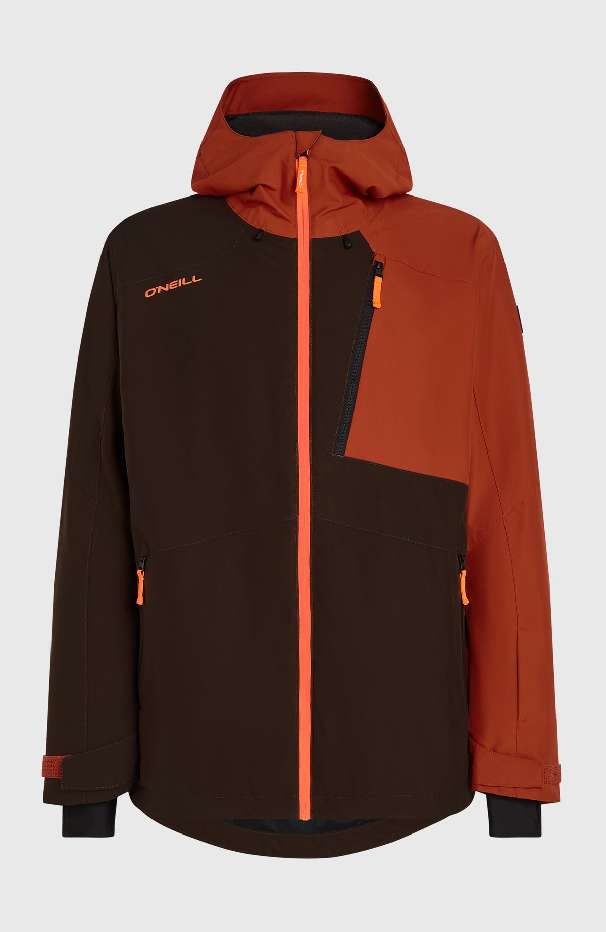 FWC'Cruz Block Snow Jacket | Coffee Bean Colour Block