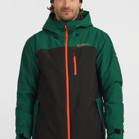 FWC'Cruz Duo Snow Jacket | Emerald Envy Colour Block