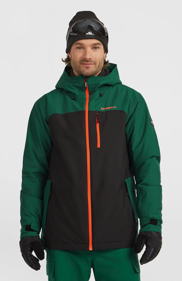 FWC'Cruz Duo Snow Jacket | Emerald Envy Colour Block