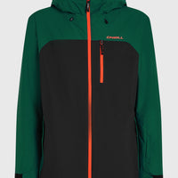 FWC'Cruz Duo Snow Jacket | Emerald Envy Colour Block