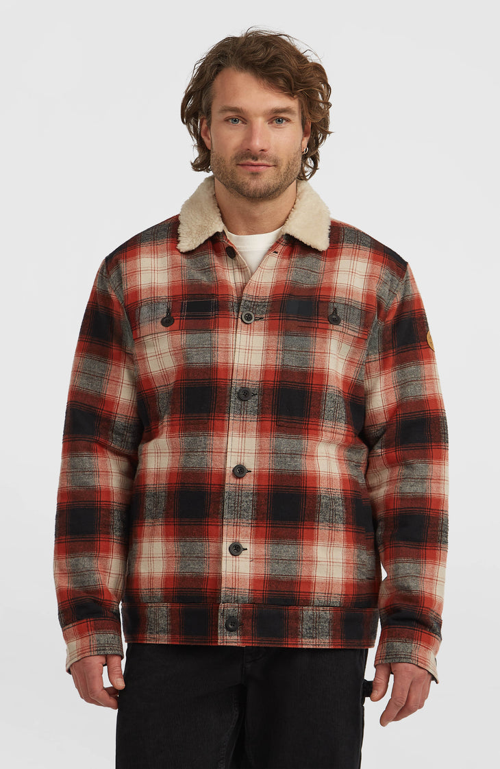 O'Riginals Fleece-Lined Jacket | Bonfire Check