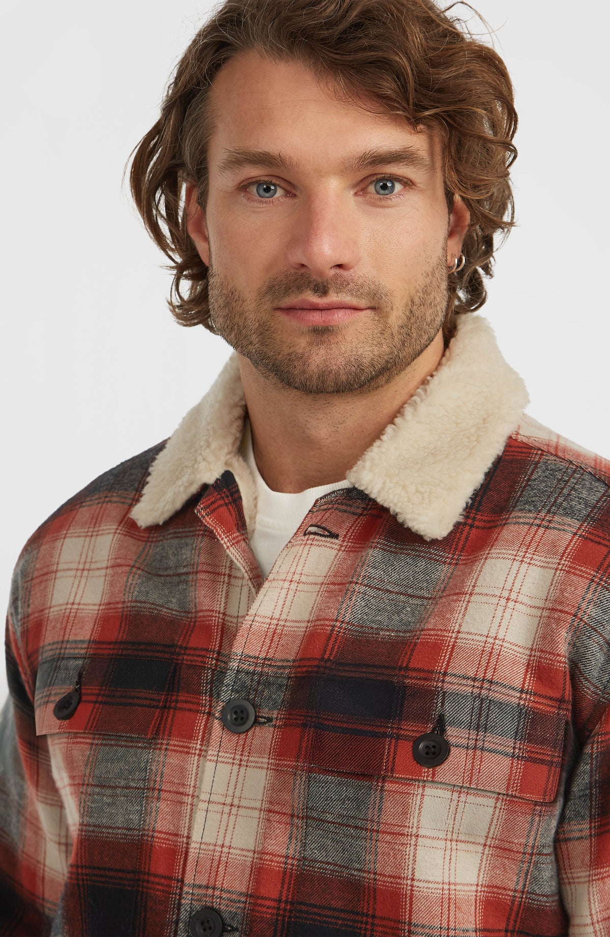 O'Riginals Fleece-Lined Jacket | Bonfire Check