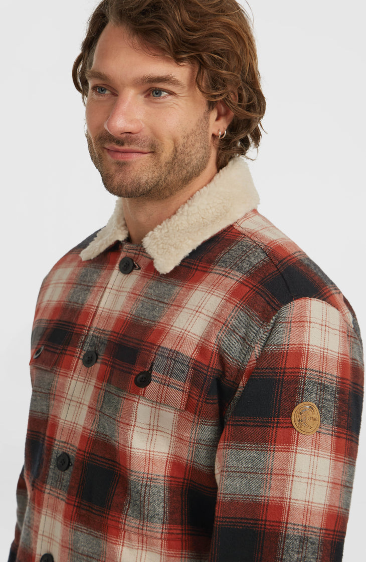 O'Riginals Fleece-Lined Jacket | Bonfire Check