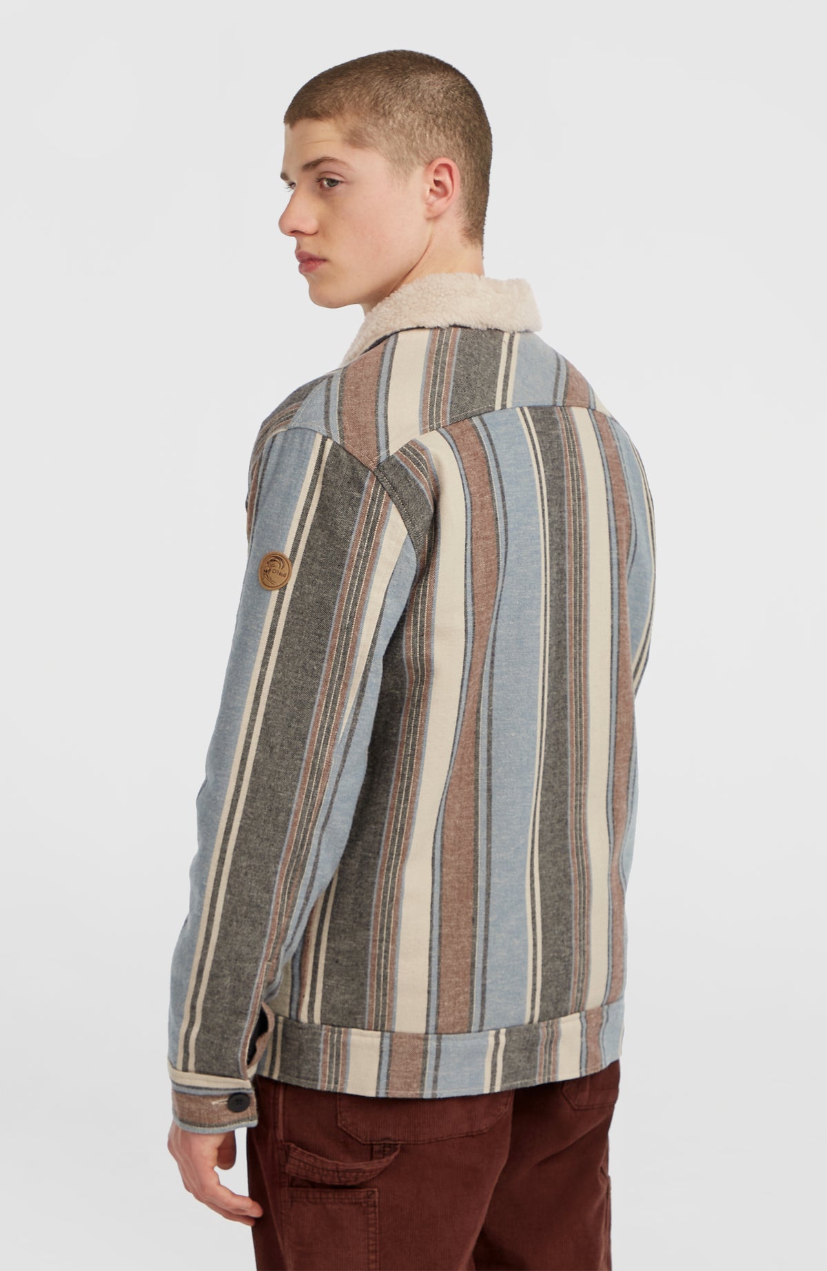 O'Riginals Fleece-Lined Jacket | Blue Vintage O'Neill Stripe