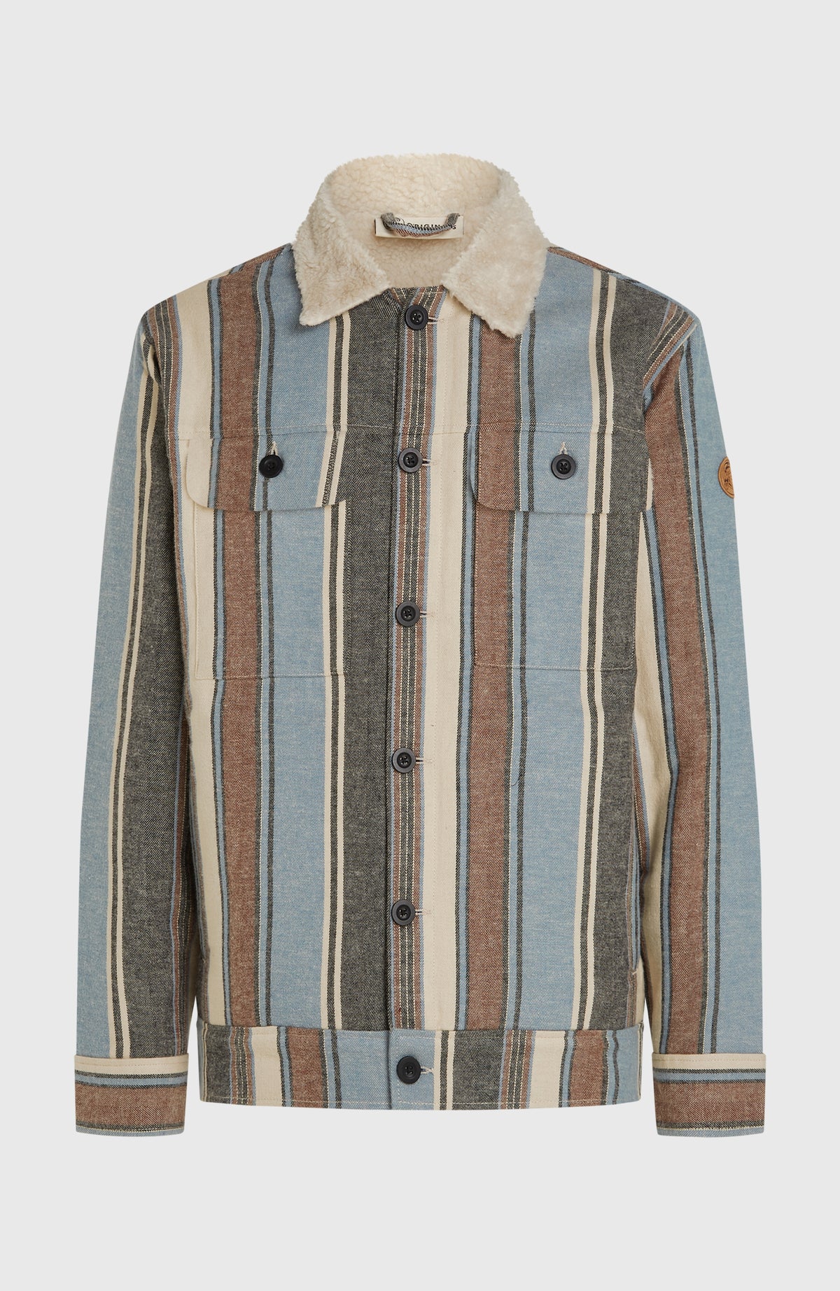 O'Riginals Fleece-Lined Jacket | Blue Vintage O'Neill Stripe