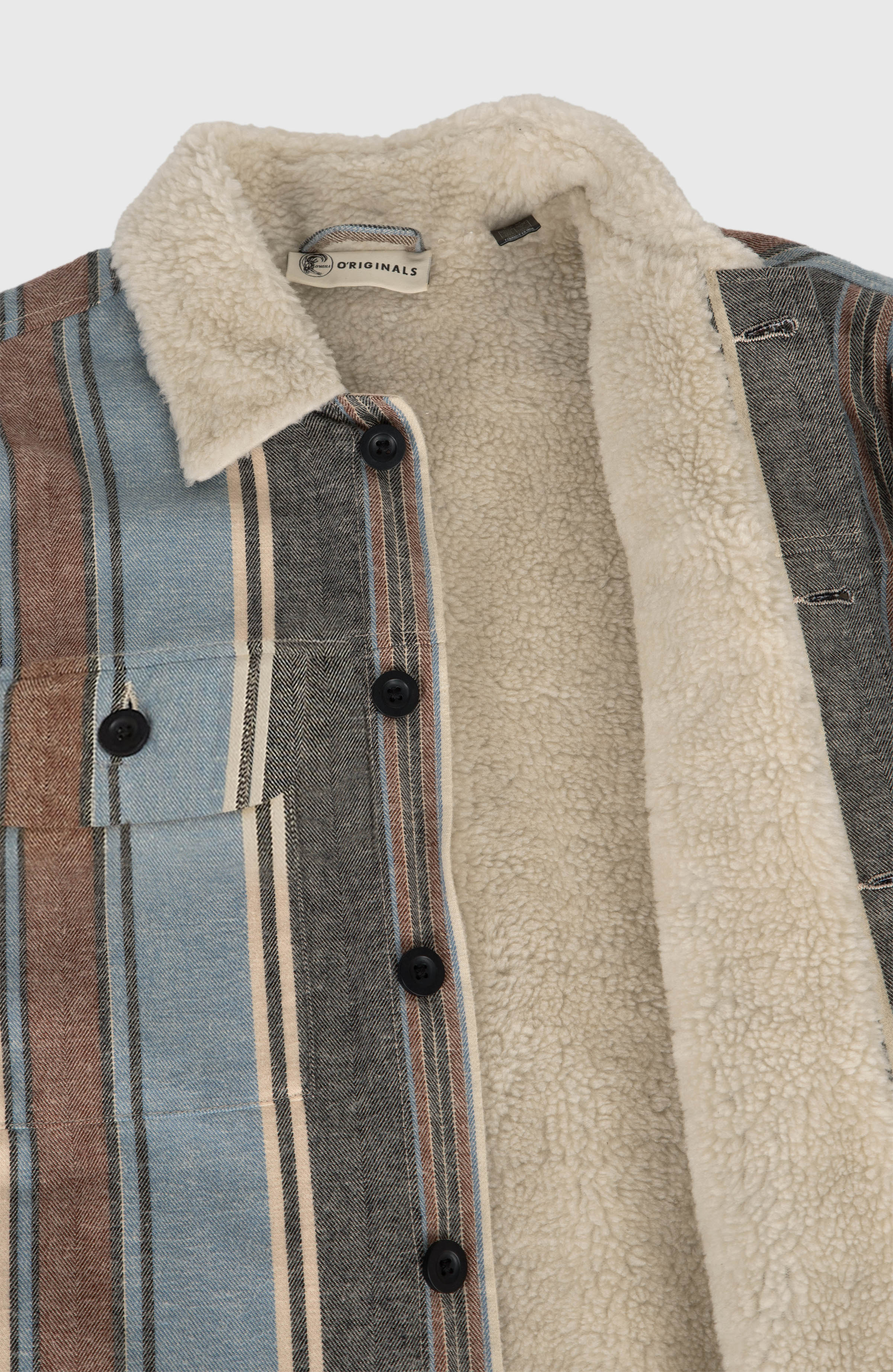 O'Riginals Fleece-Lined Jacket | Blue Vintage O'Neill Stripe – O'Neill