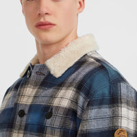 O'Riginals Fleece-Lined Jacket | Mozart Blue Check