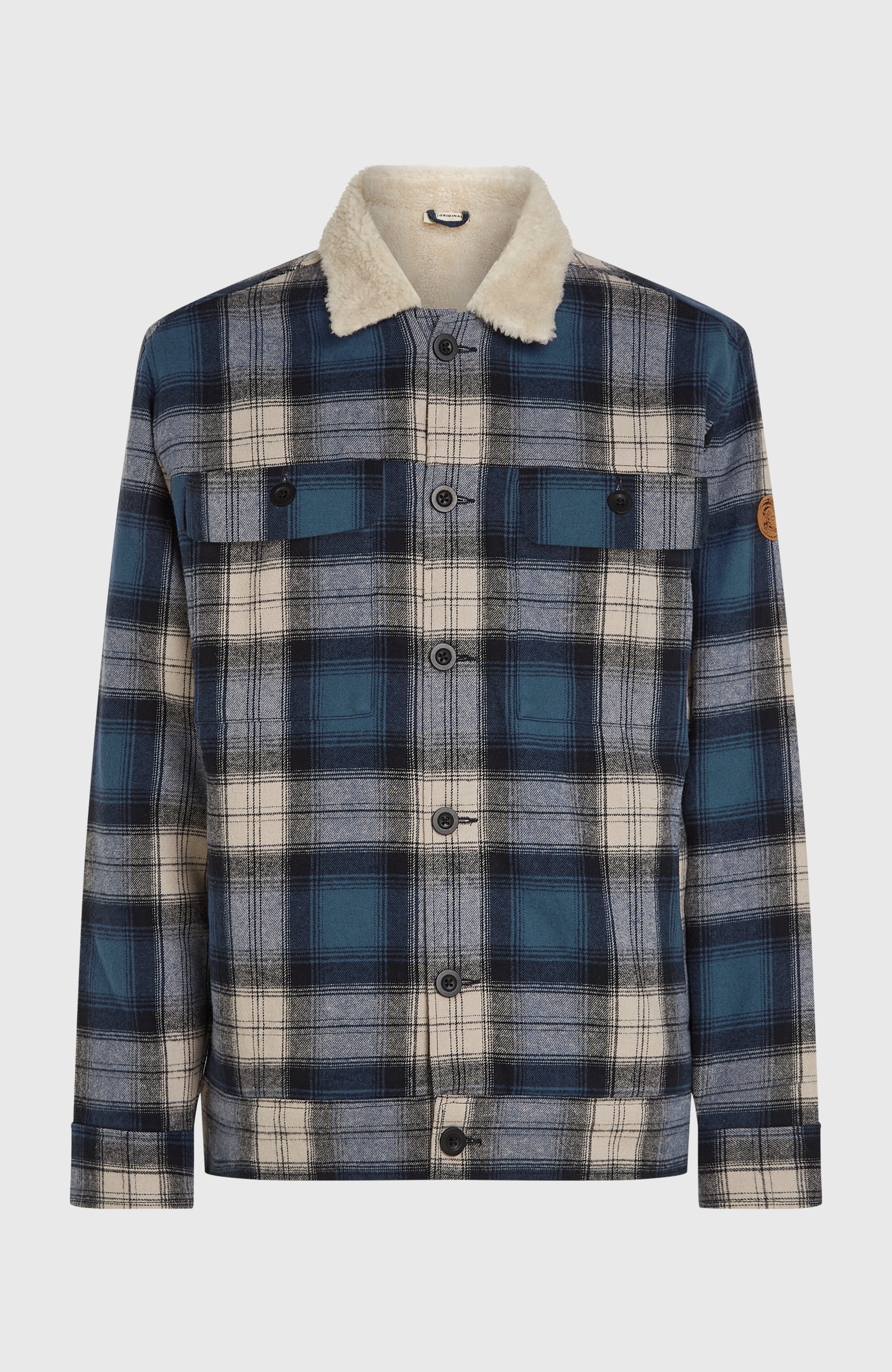 O'Riginals Fleece-Lined Jacket | Mozart Blue Check – O'Neill