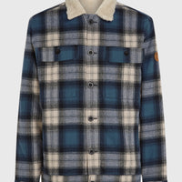 O'Riginals Fleece-Lined Jacket | Mozart Blue Check