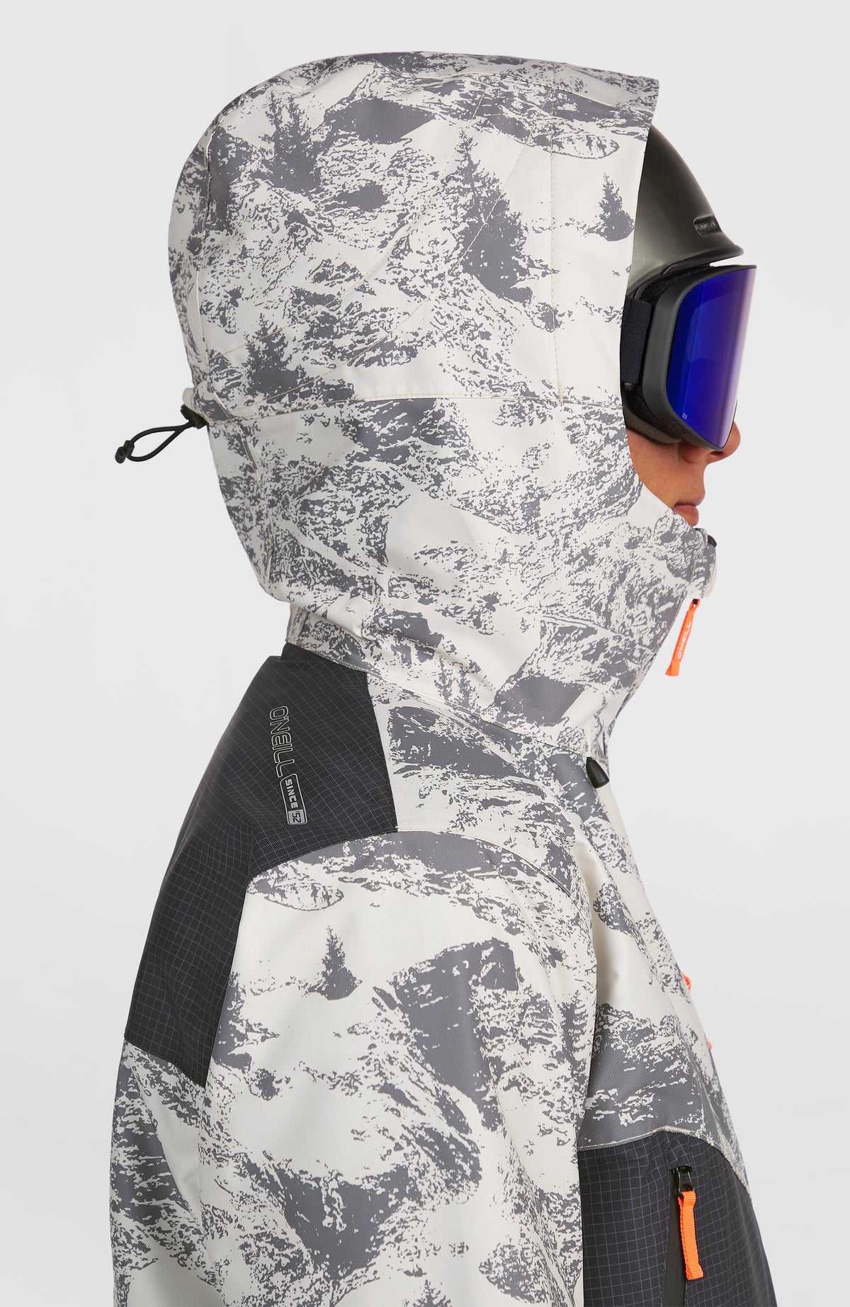 FWC’Peak Fire Snow Jacket | Grey Mountain Landscape