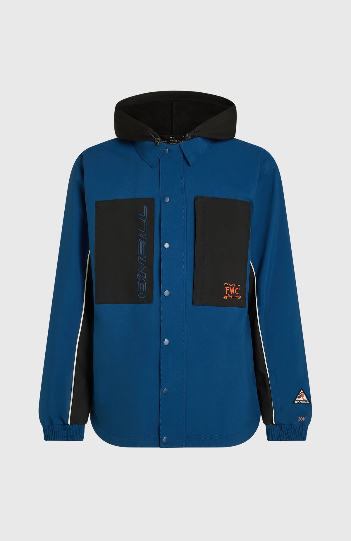 FWC'Play Shacket Snow Jacket | Regal Blue Colour Block