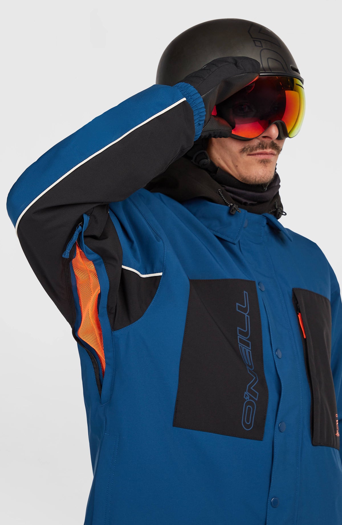FWC'Play Shacket Snow Jacket | Regal Blue Colour Block
