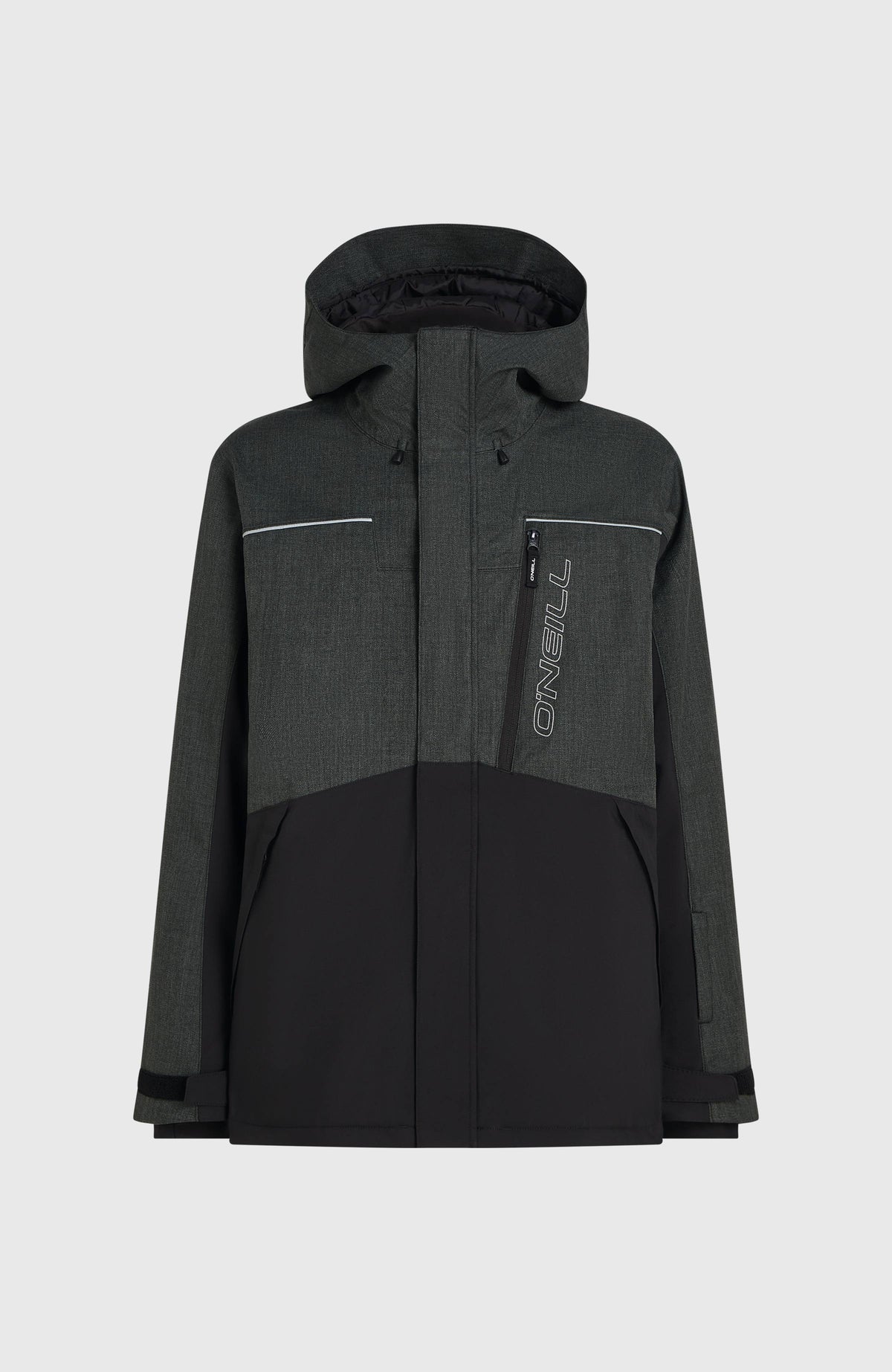 FWC'Cruz Melange Snow Jacket | Black Out Colour Block