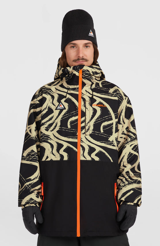 FWC'Play Park Snow Jacket | Beige Snowtracks
