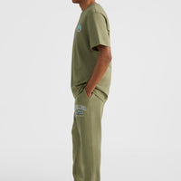 Surf State Sweatpants | Deep Lichen Green