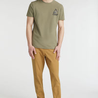 Woven Chino Joggers | Rich Caramel