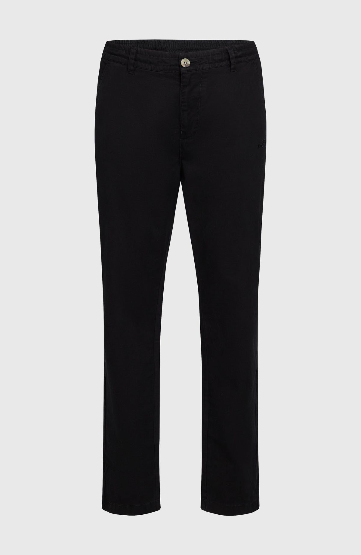 Bleecker Black Stretch Cotton Chino - Custom Fit Pants