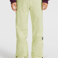 Hammer Regular Snow Pants | Lime Wash