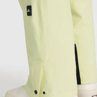 O'Riginals Park Loose Snow Pants | Lime Wash