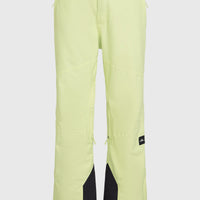 O'Riginals Park Loose Snow Pants | Lime Wash