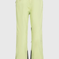 O'Riginals Park Loose Snow Pants | Lime Wash