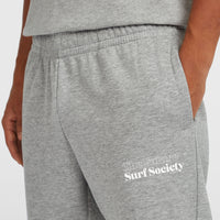 Future Surf Society Sweatpants | Silver Melee