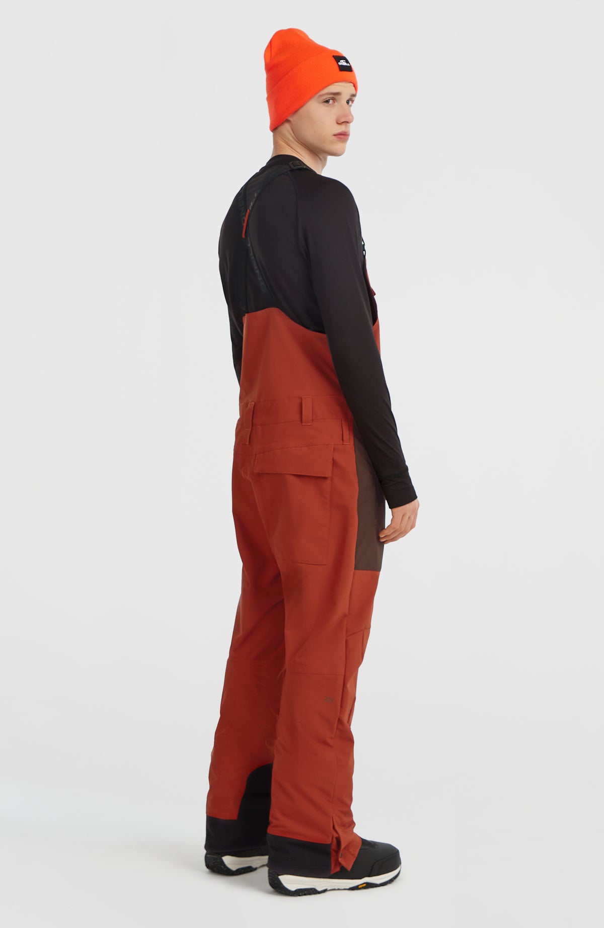 FWC'Peak Bib Snow Pants | Bonfire Colour Block