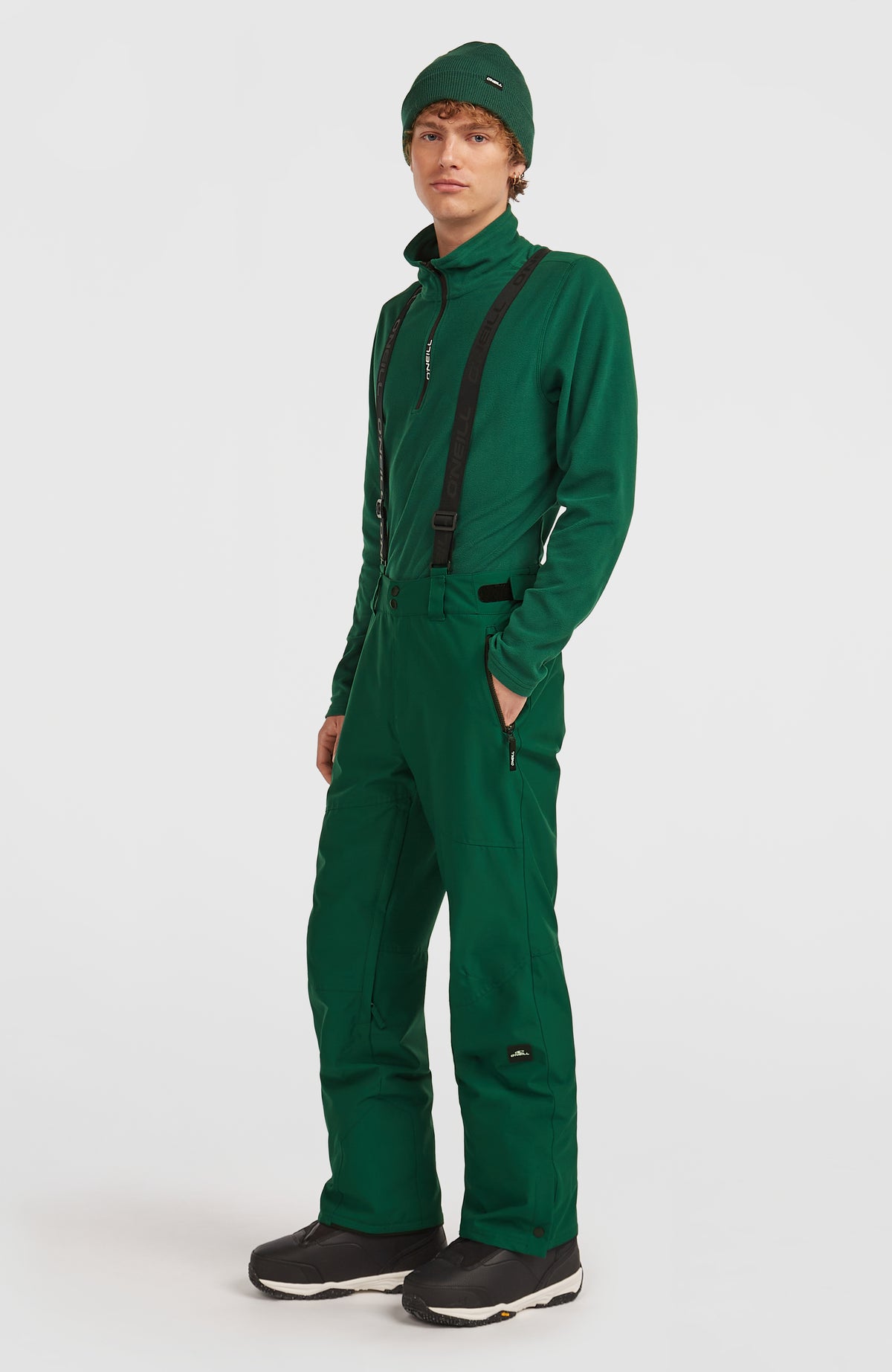 FWC'Cruz Suspender Snow Pants | Emerald Envy
