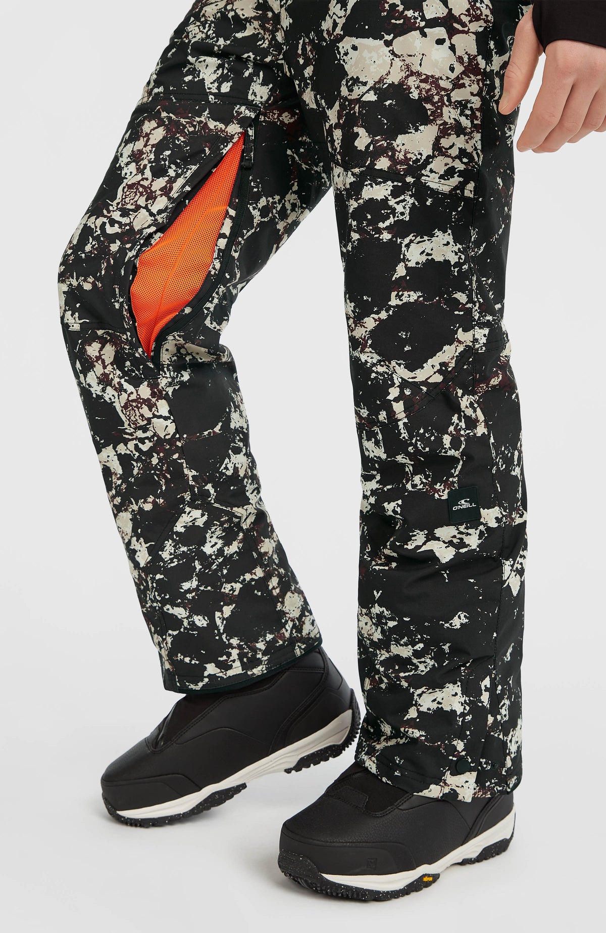 FWC'Cruz Snow Pants | Black/Beige Quarry