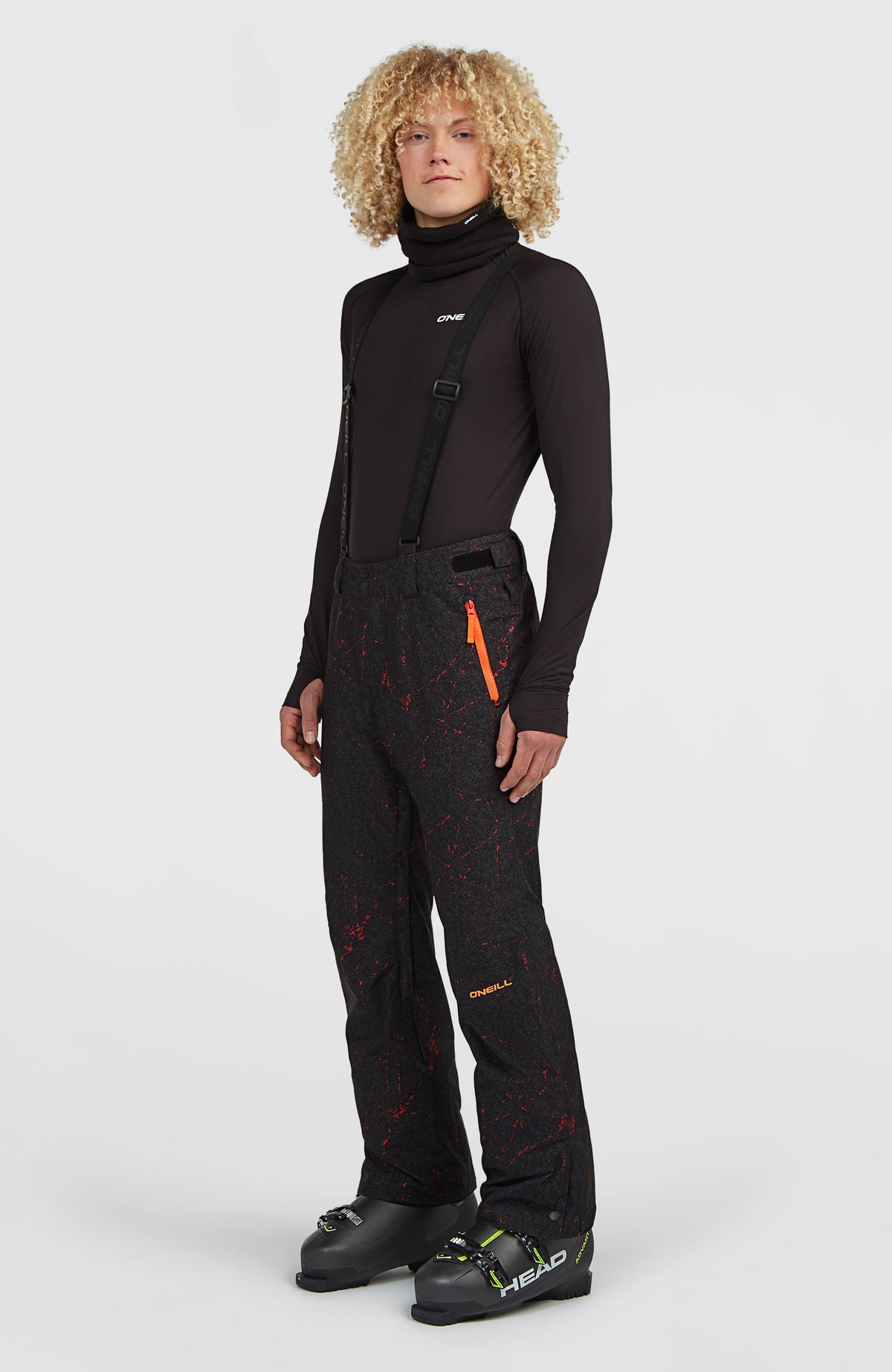 FWC'Cruz Suspender Snow Pants | Black Basalt