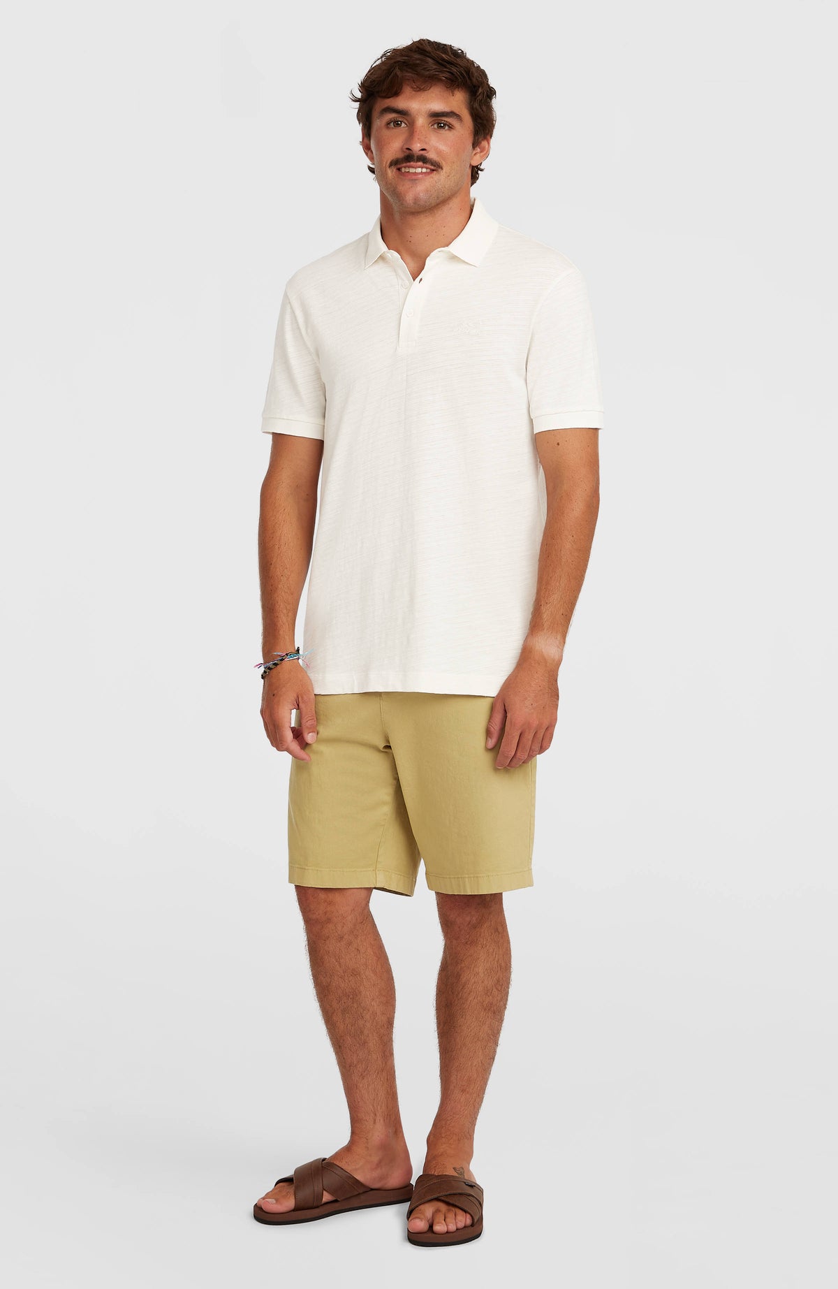 Slub Polo | Snow White