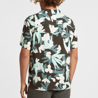 Camorro Shirt | Grey Art Flower