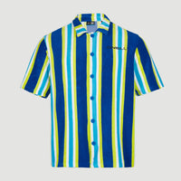 Brights Terry Shirt | Blue Towel Stripe