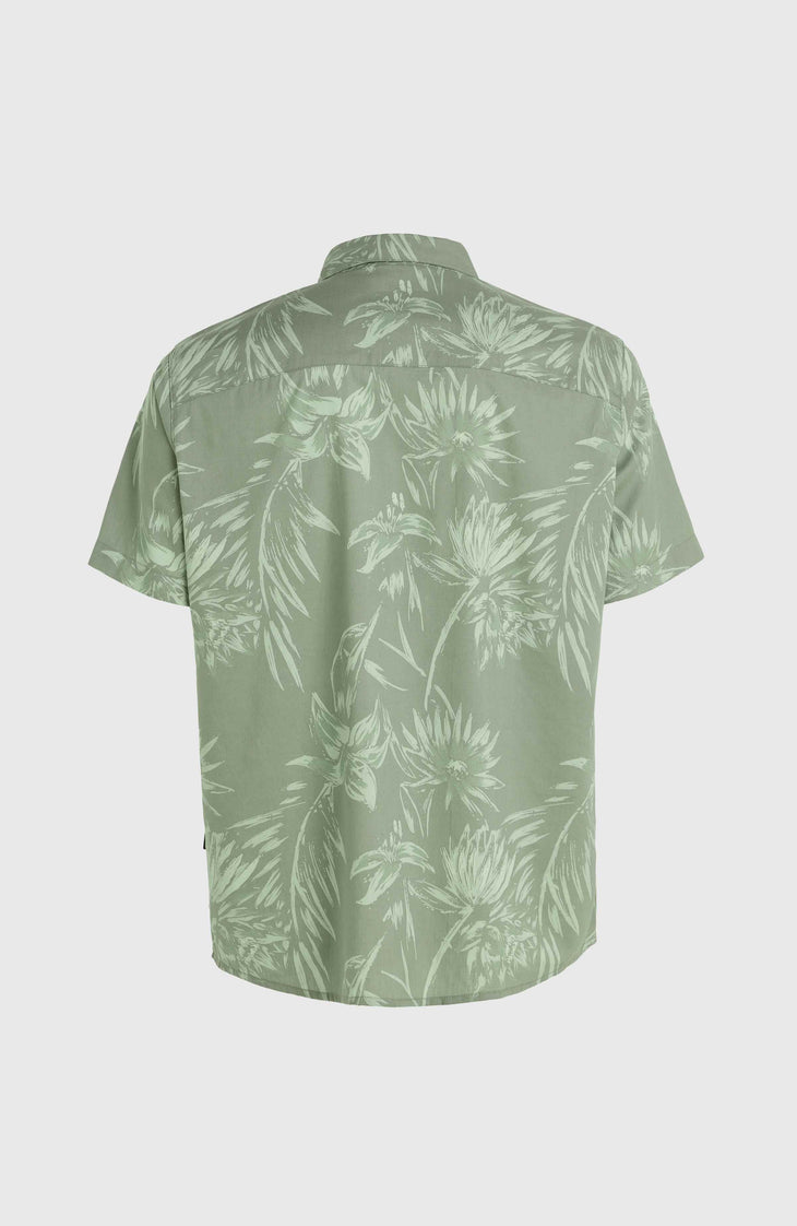 Mix and Match Floral Shirt | Green Tonal Tropicana